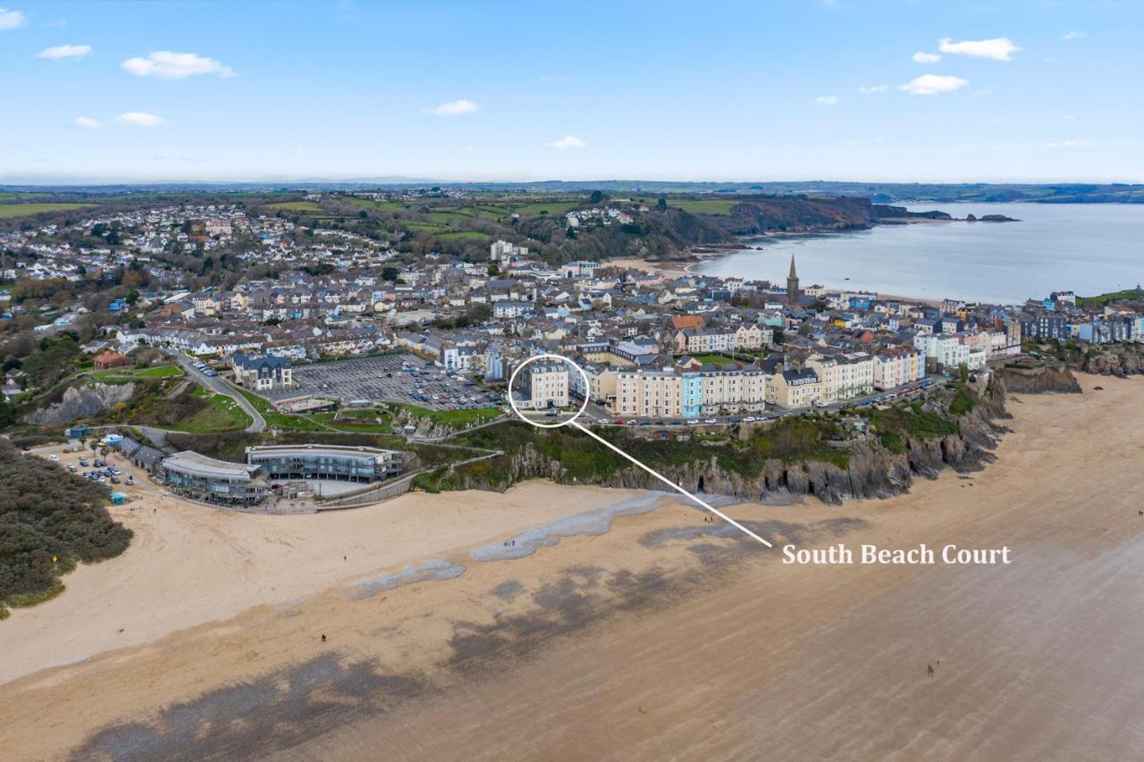 3 South Beach Court - Cosy Seafront Apartment Tenby Exterior photo